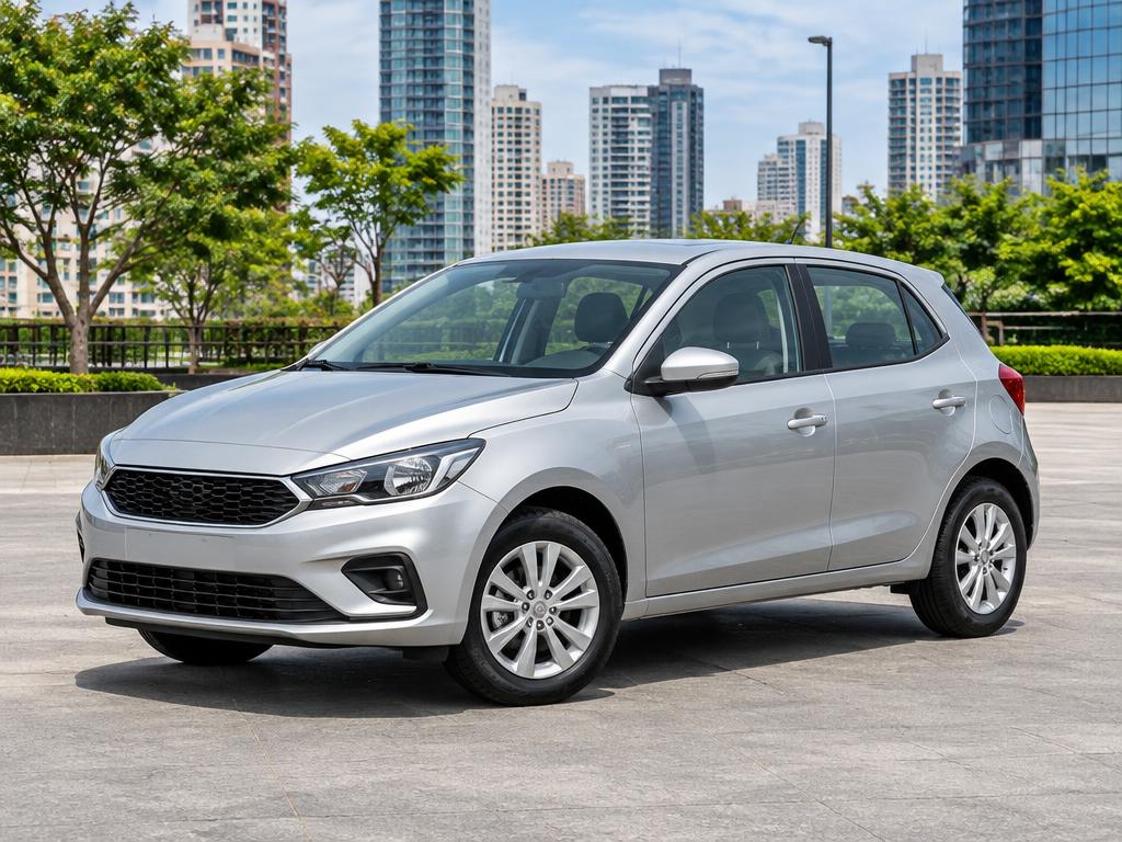Hatch compacto 1.0 prata 2022