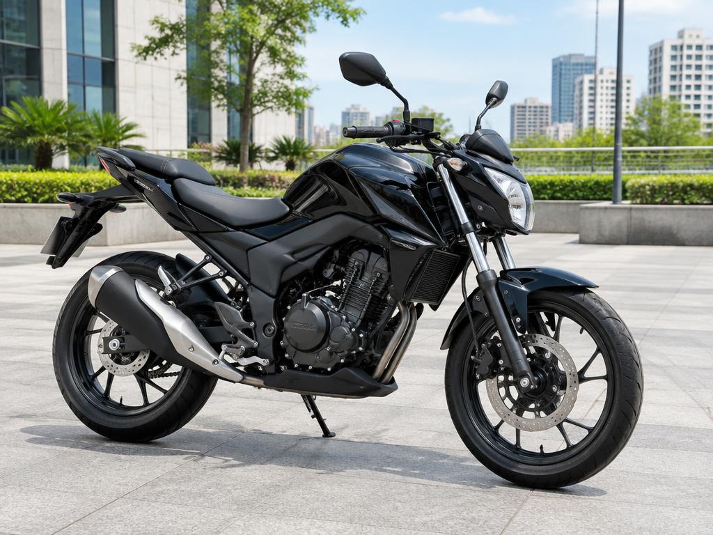 Moto street 300 preta 2023